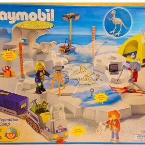 **Playmobil** 3184 Dino Expedition Base Camp-Dinosaur Excavation Bones-